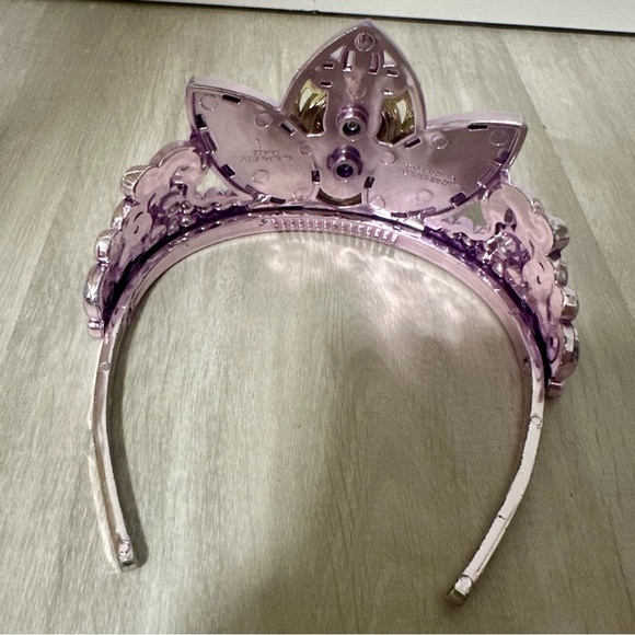 Disney Princess Tangled Rapunzel Tiara Crown Headband Kids Costume Accessory - Picture 2 of 2